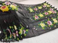 হ্যান্ডপ্রিন্ট শাড়ী