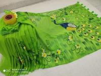 হ্যান্ডপ্রিন্ট শাড়ী