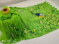 হ্যান্ডপ্রিন্ট শাড়ী