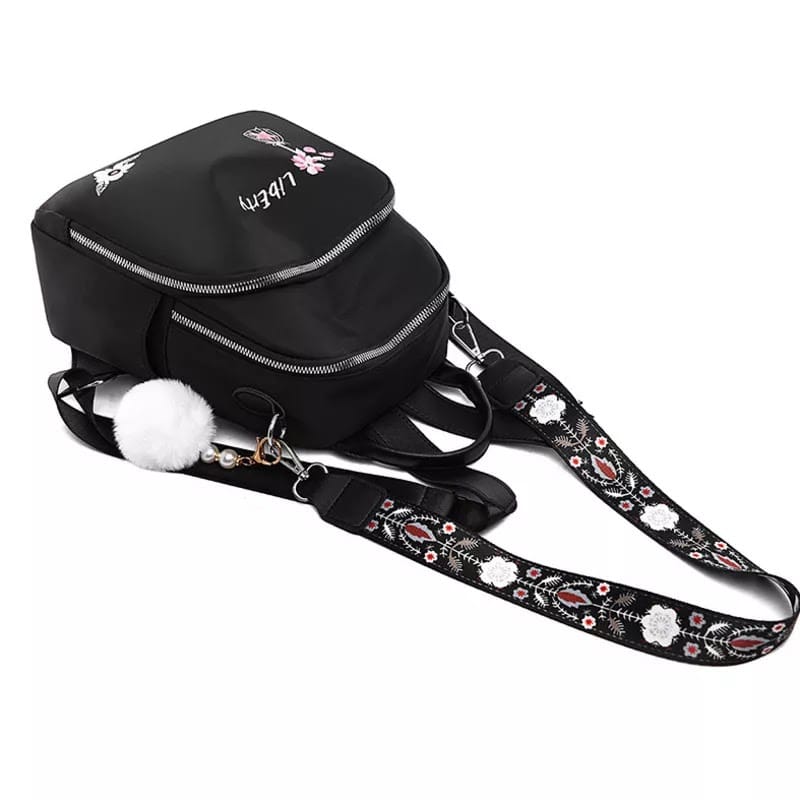 Waterproof Embroidery Multifunctional Anti-theft Backpacks