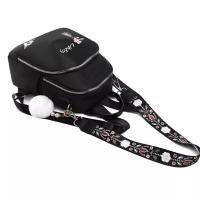 Waterproof Embroidery Multifunctional Anti-theft Backpacks