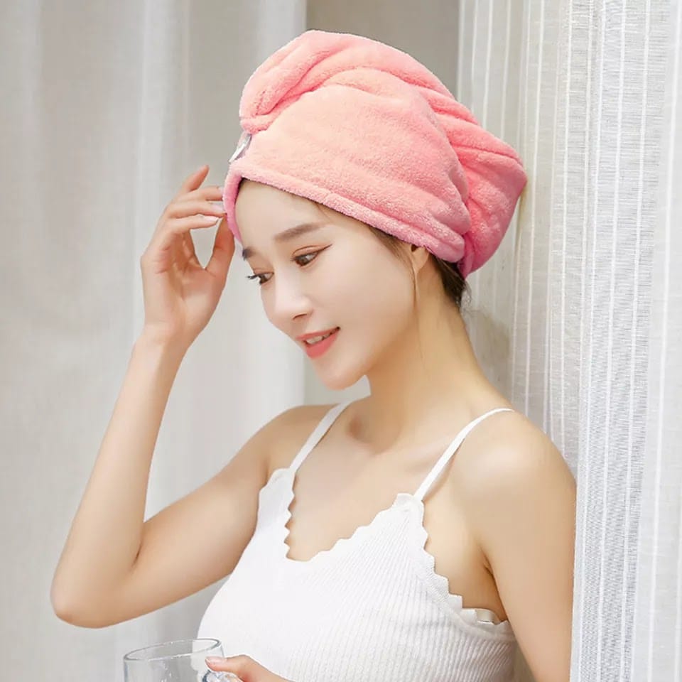 Super Soft Microfiber Hair Towel