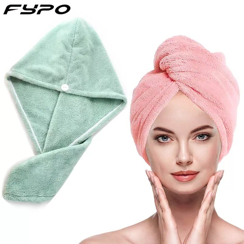 Super Soft Microfiber Hair Towel