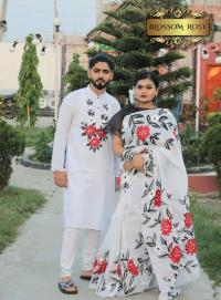 Hand Print Couple Dress