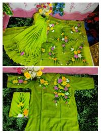 Exclusive Design Hand Print Couple Dress For Sweet Couple