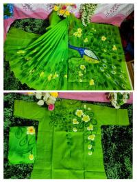 Exclusive Design Hand Print Couple Dress For Sweet Couple