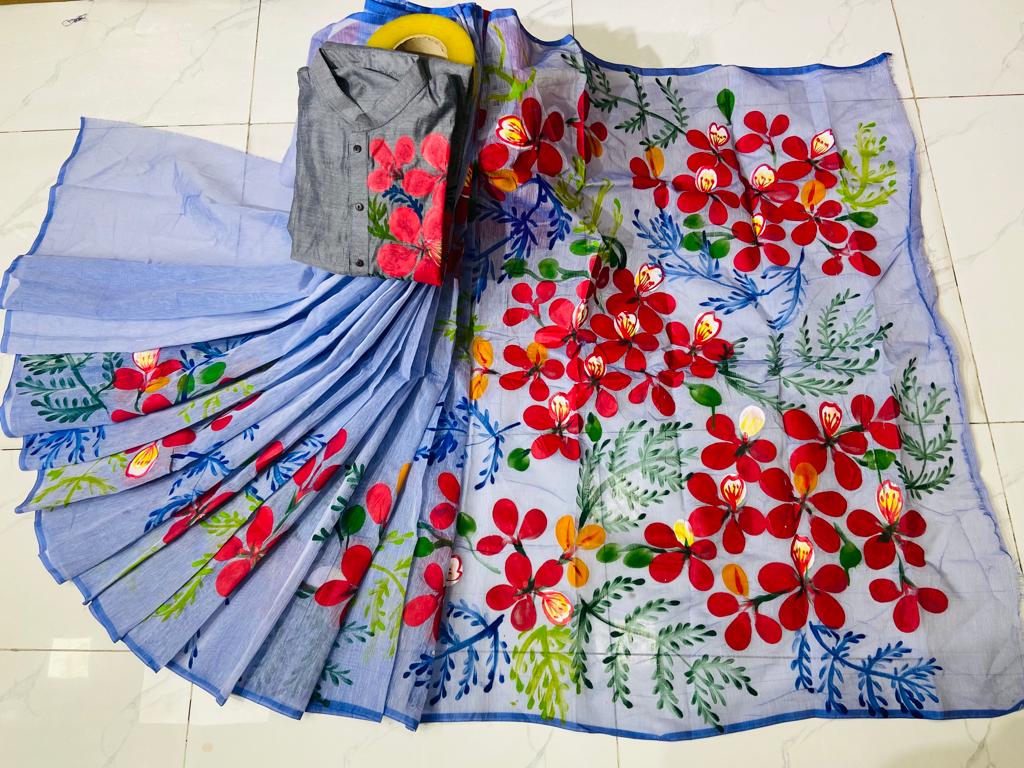 Hand Print Couple Dress