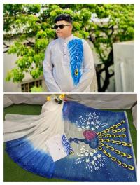 Hand Print Couple Dress