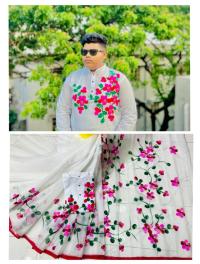 Hand Print Couple Dress