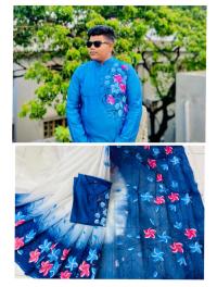 Hand Print Couple Dress