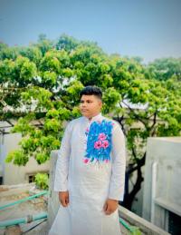 Hand Print Couple Dress