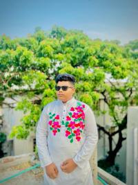 Hand Print Couple Dress