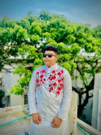 Hand Print Couple Dress