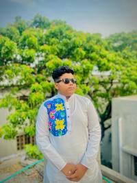 Hand Print Couple Dress