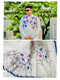 Hand Print Couple Dress