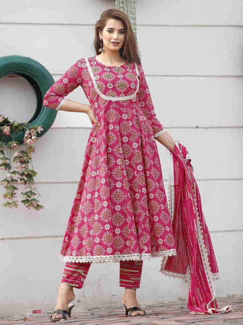Kurti Gown Three piece