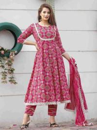 Kurti Gown Three piece