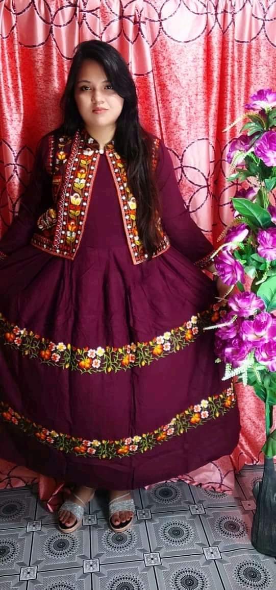 Elegant Suti Koti Gown at Nazmas - Shop Online at Best Prices