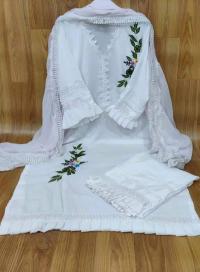 Stich Unique collection Pakistani Zaira Dress Diamond Georgette Fabric