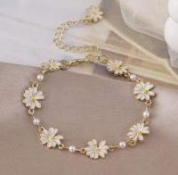 Korean Daisy Flower Bracelet for Women