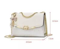 Rhinestone Handbag for Women Bag Diamonds Shoulder Bag Purse Ladies Female Crossbody Bag Shining Mes