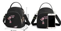 Nylon Handbags Zipper for Female