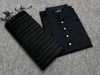 হাফসিল্ক  চুমকি শাড়ী ও ধুপিয়ান সিল্ক পানজাবি