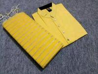 হাফসিল্ক  চুমকি শাড়ী ও ধুপিয়ান সিল্ক পানজাবি