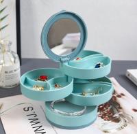 Jewelry Storage Box With Mirror