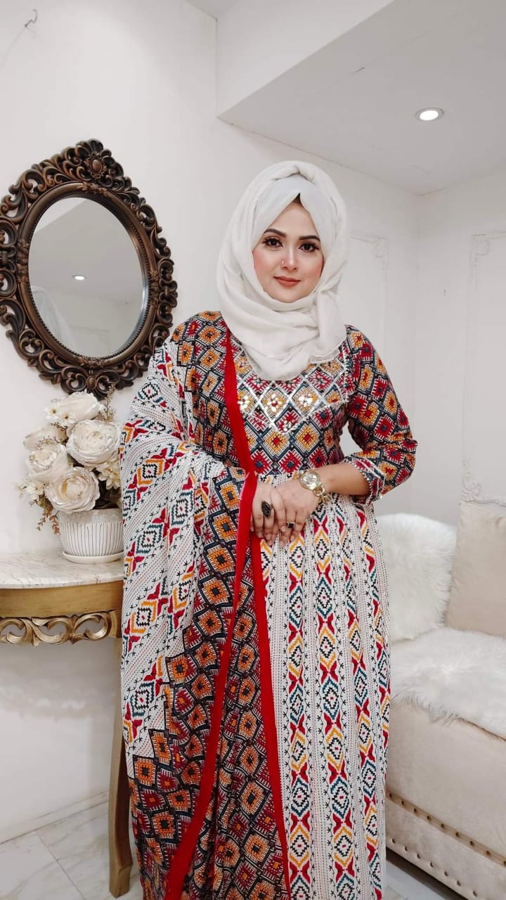 Jamdani Naira Three Piece - Nazmas Shop Online for Lowest Price