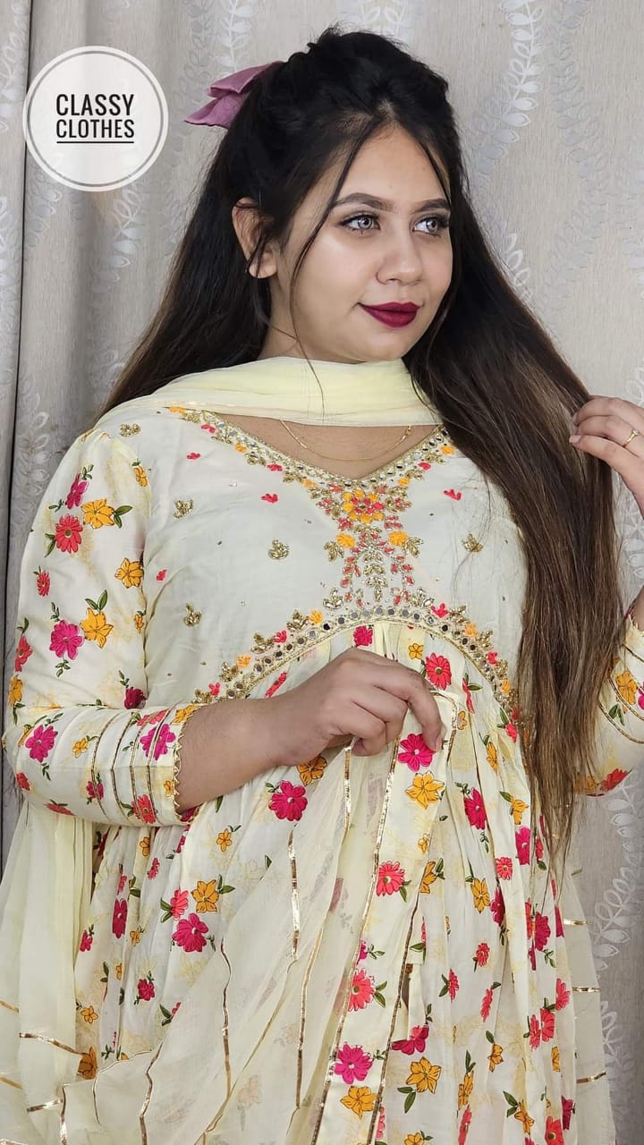 Aliya Cut Three Piece - Nazmas Affordable Prices, Shop Online Bangladesh