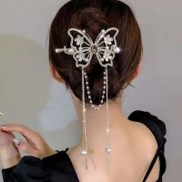 Rhinestone Butterfly Metal Hair Clip
