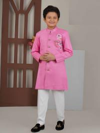 Coat Slim Fit Casual Formal Kids Panjabi Set