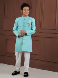 Coat Slim Fit Casual Formal Kids Panjabi Set