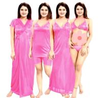 6 Pieces Night Dress Set