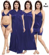 6 Pieces Night Dress Set