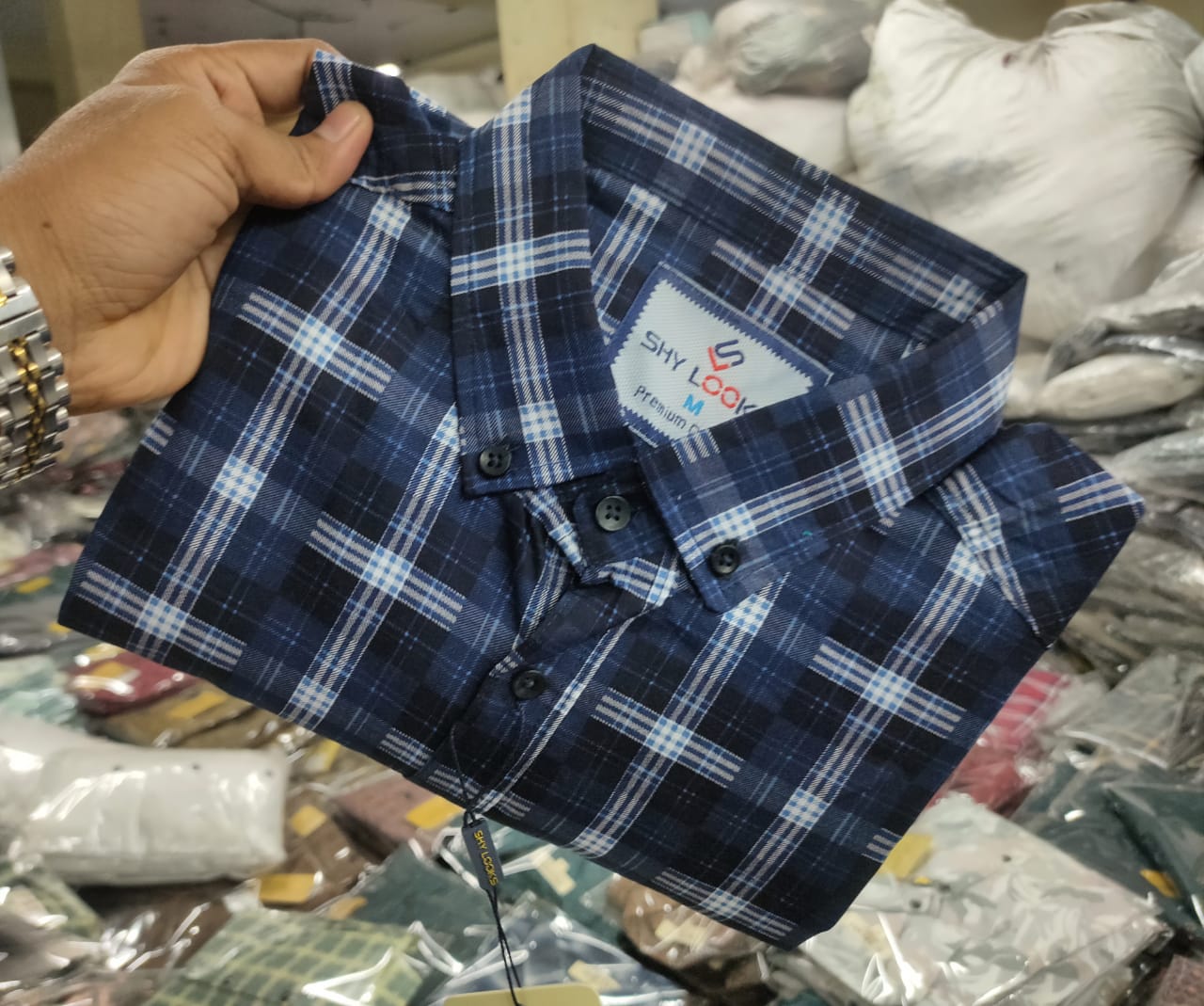 Full Sleeve Check Shirt for formal and Casual