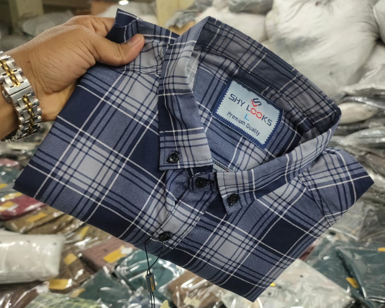 Full Sleeve Check Shirt for formal and Casual