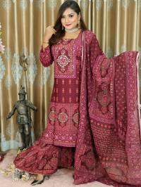 Exclusive Ready Ghararah 3 Pieces