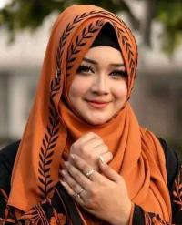 Embroidery Stylish Hijab