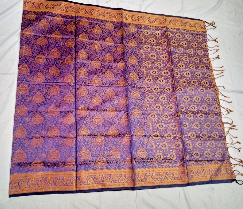 সিল্ক কাতান শাড়ি