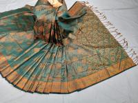 সিল্ক কাতান শাড়ি