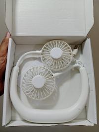 Portable Neck Fans Mini Cooling Fans Rechargeable Fans 360 Degree Free Rotation for Traveling, Sport