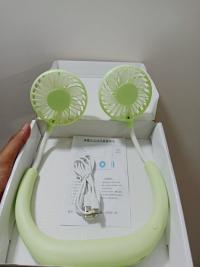 Portable Neck Fans Mini Cooling Fans Rechargeable Fans 360 Degree Free Rotation for Traveling, Sport