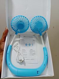 Portable Neck Fans Mini Cooling Fans Rechargeable Fans 360 Degree Free Rotation for Traveling, Sport