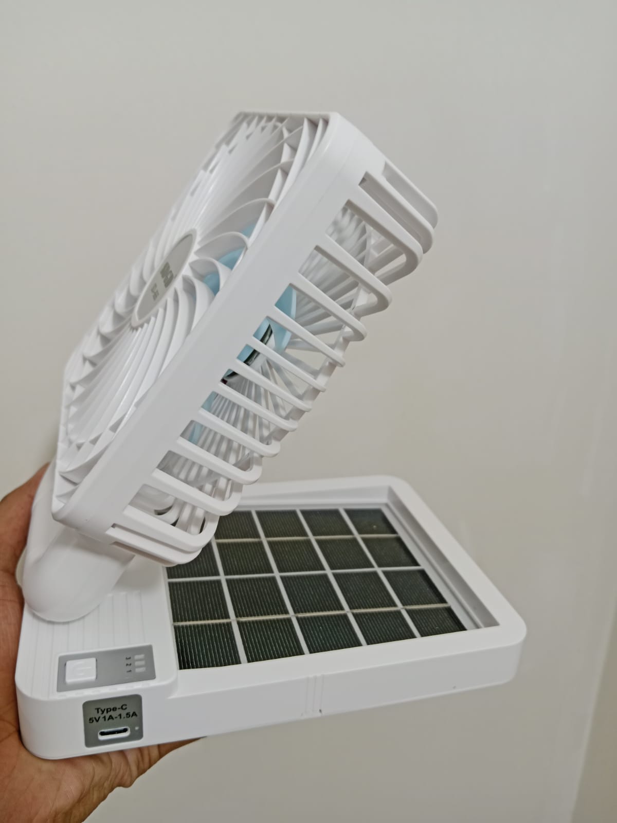 Single Head Solar Charging Fan