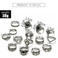 15 ps Ring Set(Big Shape)