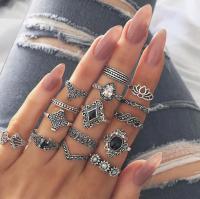 15 ps Ring Set(Big Shape)