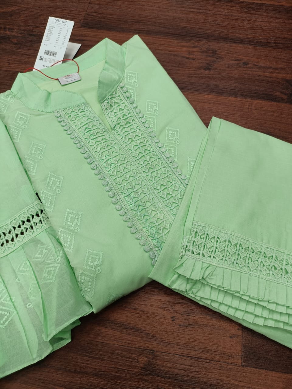 Stitched Cotton Two Piece