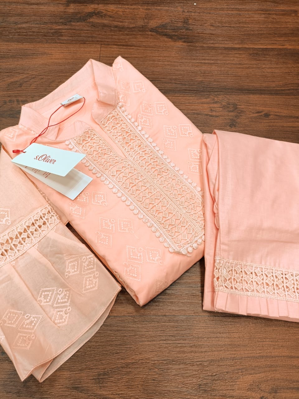 Stitched Cotton Two Piece
